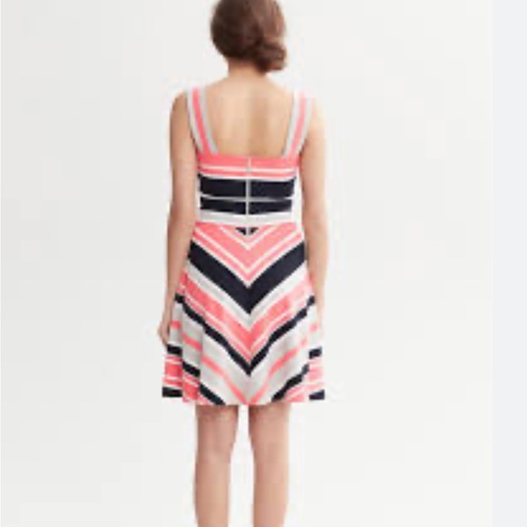 Milly x Banana Republic Fit and Flare Dress - Picture 2 of 5